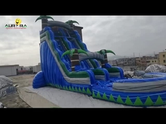 OEM Event Blue Double Lane Inflatable Slide For All Occasions