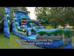 inflatable water slide