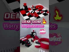 Party Rental Soft Play Equipment Inflatable Bounce House Kids Ball Pit Playground