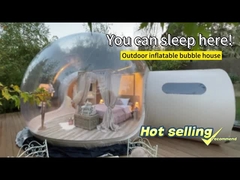 Customized Bubble Dome Tent Inflatable with Tunnel Airtight and Portable Available
