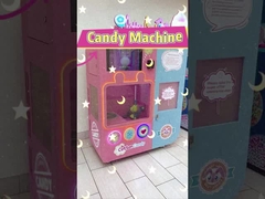 Cotton Candy Vending Machine Commercial Fully Automatic Candy Floss Vending Machine