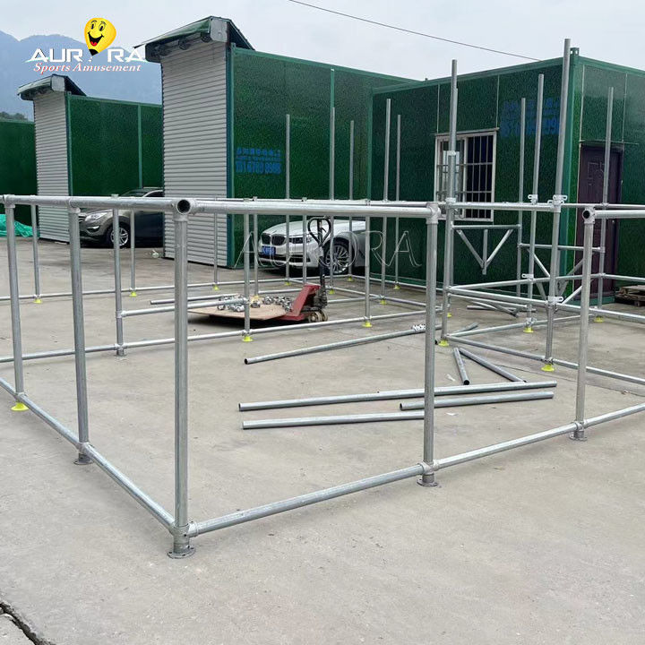 Customized soft play area for kids center indoor climbing build by Aurora