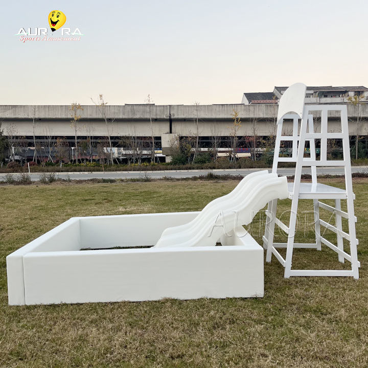 Wood Frame Inflatable Soft Play Equipment Kids Sets Bubble Dome Bouncy Castle Bouncer White