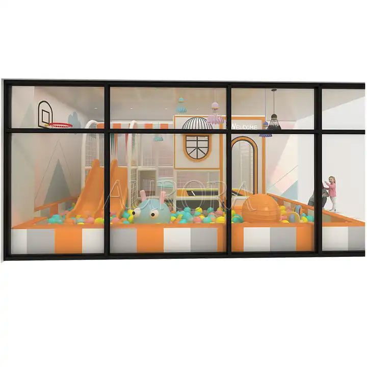 Kids Candy Theme Indoor Soft Play Equipment Customizable Color