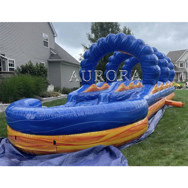 Factory Price Inflatable Lava Slip N' Slide Water Slide Park For Kids Adults