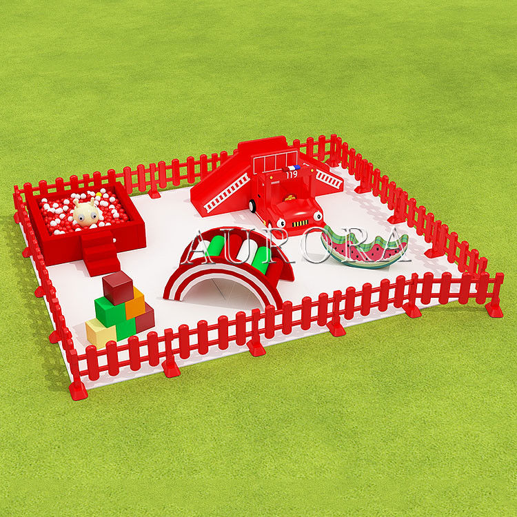 Soft Play Package Climbing Blocks Yellow White Play Equipment Set For Party Rental