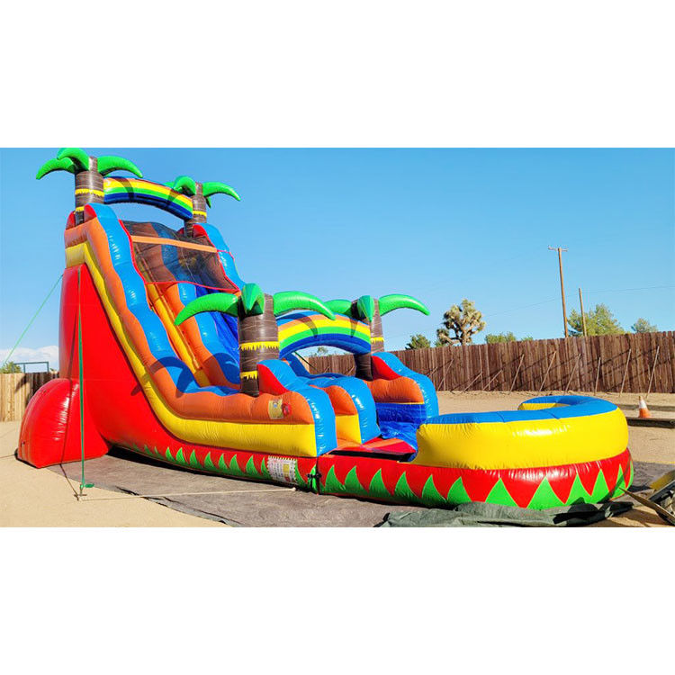 Grade Inflatable Water Slide With Bounce Castle For Kids And Adults With Pool