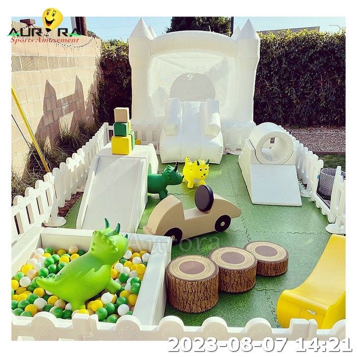 Colorful Soft Play Equipment Customized Climbing Mat And Ball Pit Outdoor