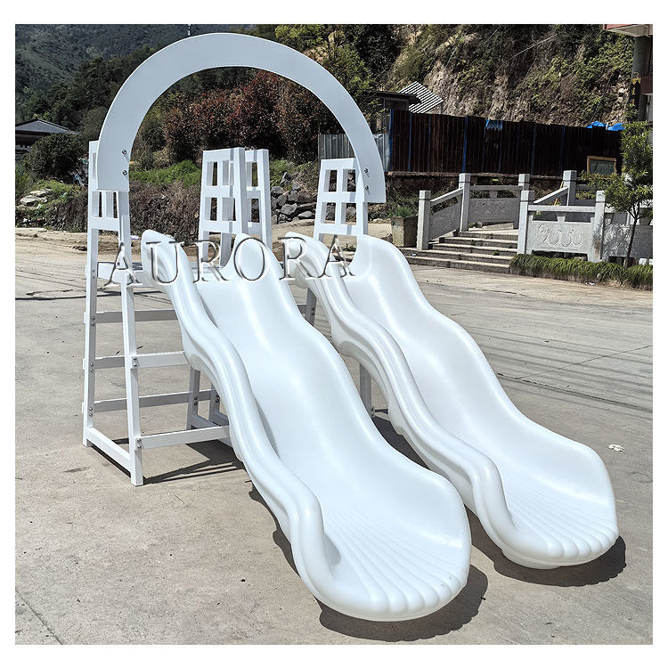 Soft Play Equipment With Double Slides Black And White Set Kids For Rental